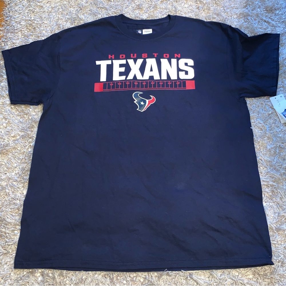 3 for $30 ⚡️ NFL Houston Texans Navy Shirt - size L or XL - NWT